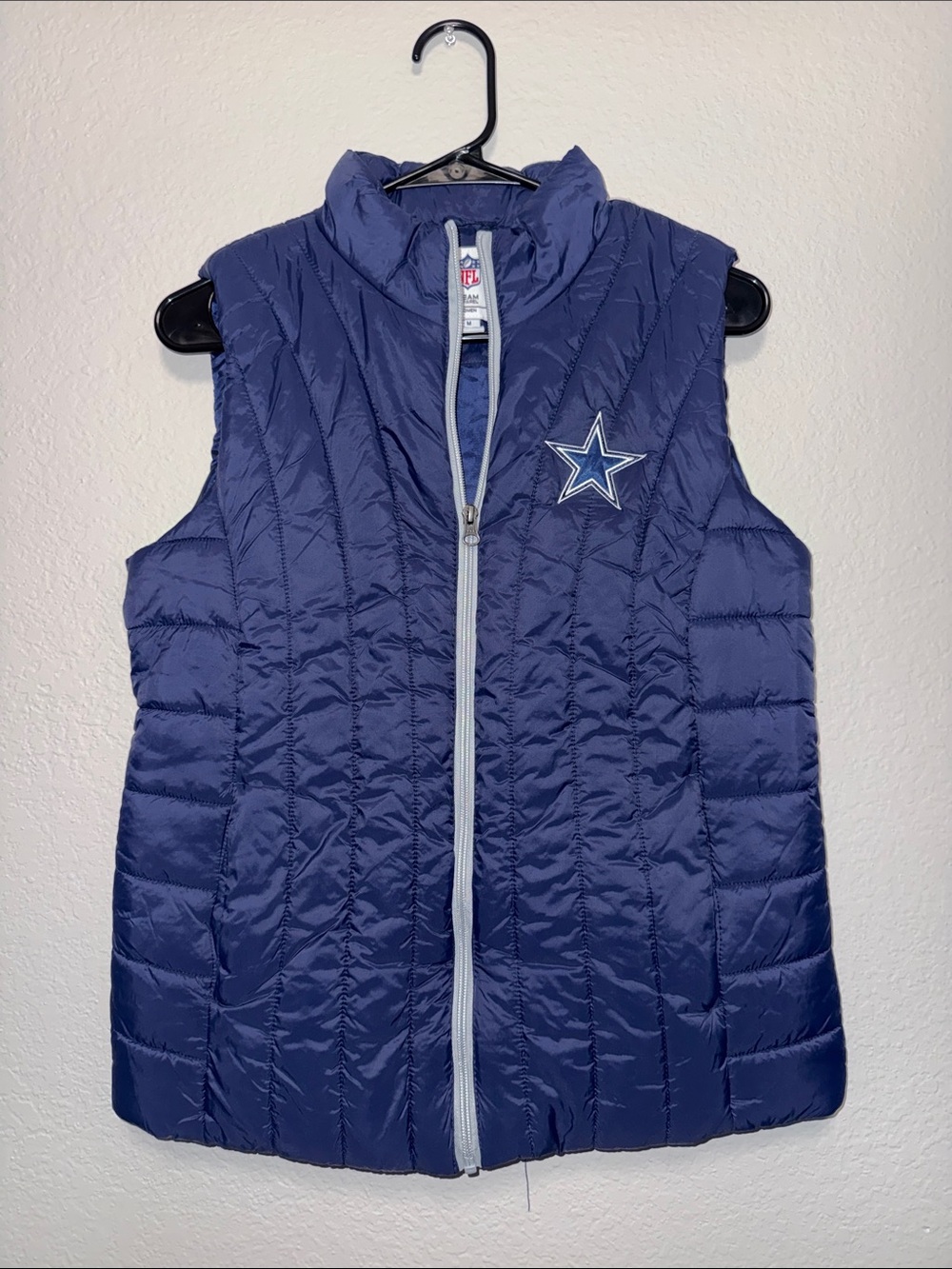 Dallas Cowboys NFL Quilted Puffer Vest